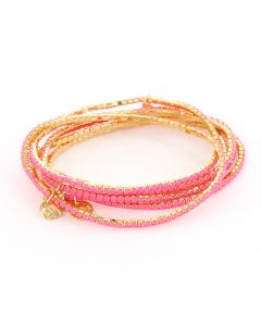 Biba Armbanden Neon Pink - 53522