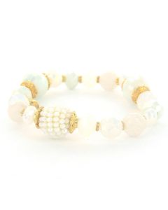 Biba armband Summer Fashion White - 54203