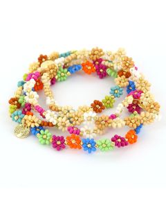 Biba armband Flowers - 54965