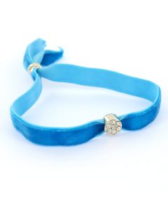 Biba armband Elastic Crystal Blue - 55012