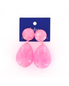 Biba oorbellen Marble Pink- 81419