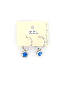 Biba oorbellen City Fashion - 83069-Blauw
