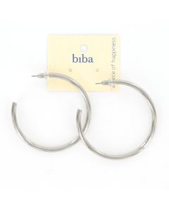 Biba oorbellen Modern Metallics - 83114-Zilverkleur