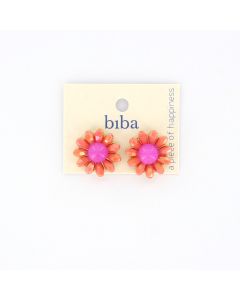 Biba oorbellen Flowers Multi - 83303
