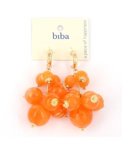 Biba oorbellen Fruity Orange - 83337