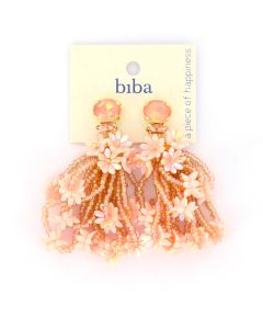 Biba oorbellen Flowers Pink - 83364