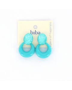 Biba oorbellen Daily Fashion Light Blue - 83417