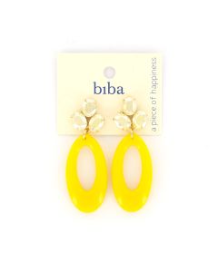 Biba oorbellen Daily Fashion Yellow - 83428
