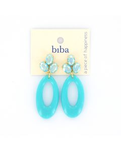 Biba oorbellen Daily Fashion Blue - 83428