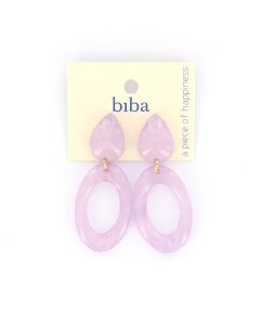Biba oorbellen Daily Fashion Lilac - 83434