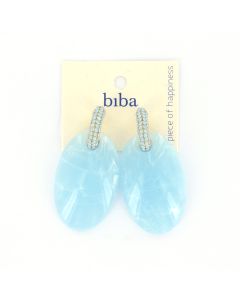 Biba oorbellen Posh Pieces - 83435-Blauw