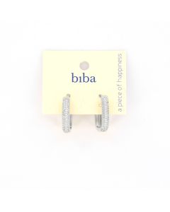 Biba oorbellen Forever Classics - 83501-Zilverkleur