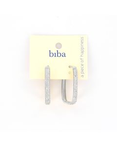 Biba oorbellen Forever Classics - 83502-Zilverkleur