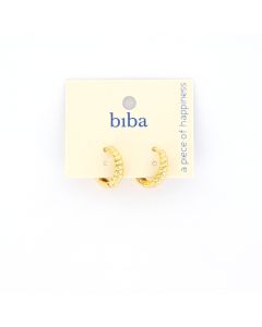 Biba oorbellen Forever Classics - 83509-Goudkleur