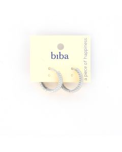 Biba oorbellen Forever Classics - 83510-Zilverkleur