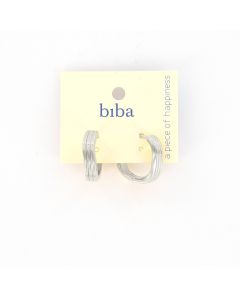 Biba oorbellen Forever Classics - 83518-Zilverkleur