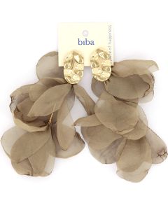 Biba oorbellen Windy - 83757-Beige