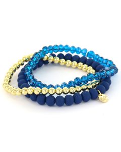 Biba Armbandenset Balls Blue - 3-765