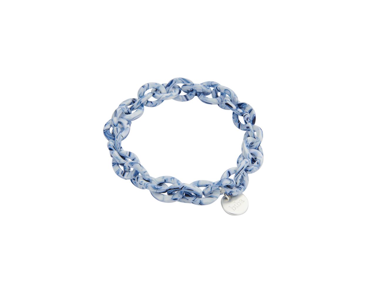 Biba armband Basic City Chic Blue-White - 53950-50