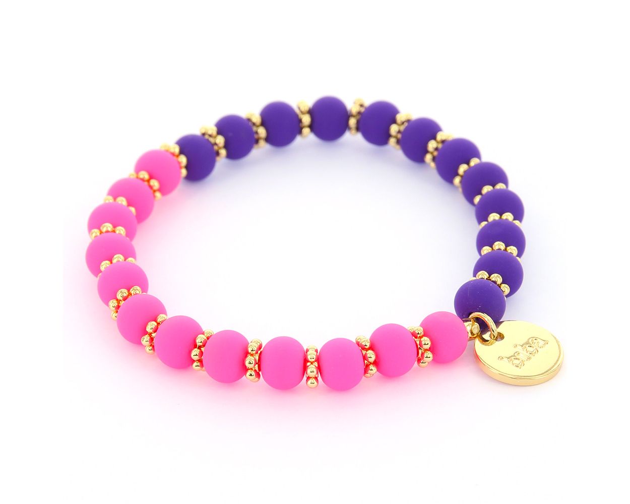 Biba armband Add some Neon Purple - 54633
