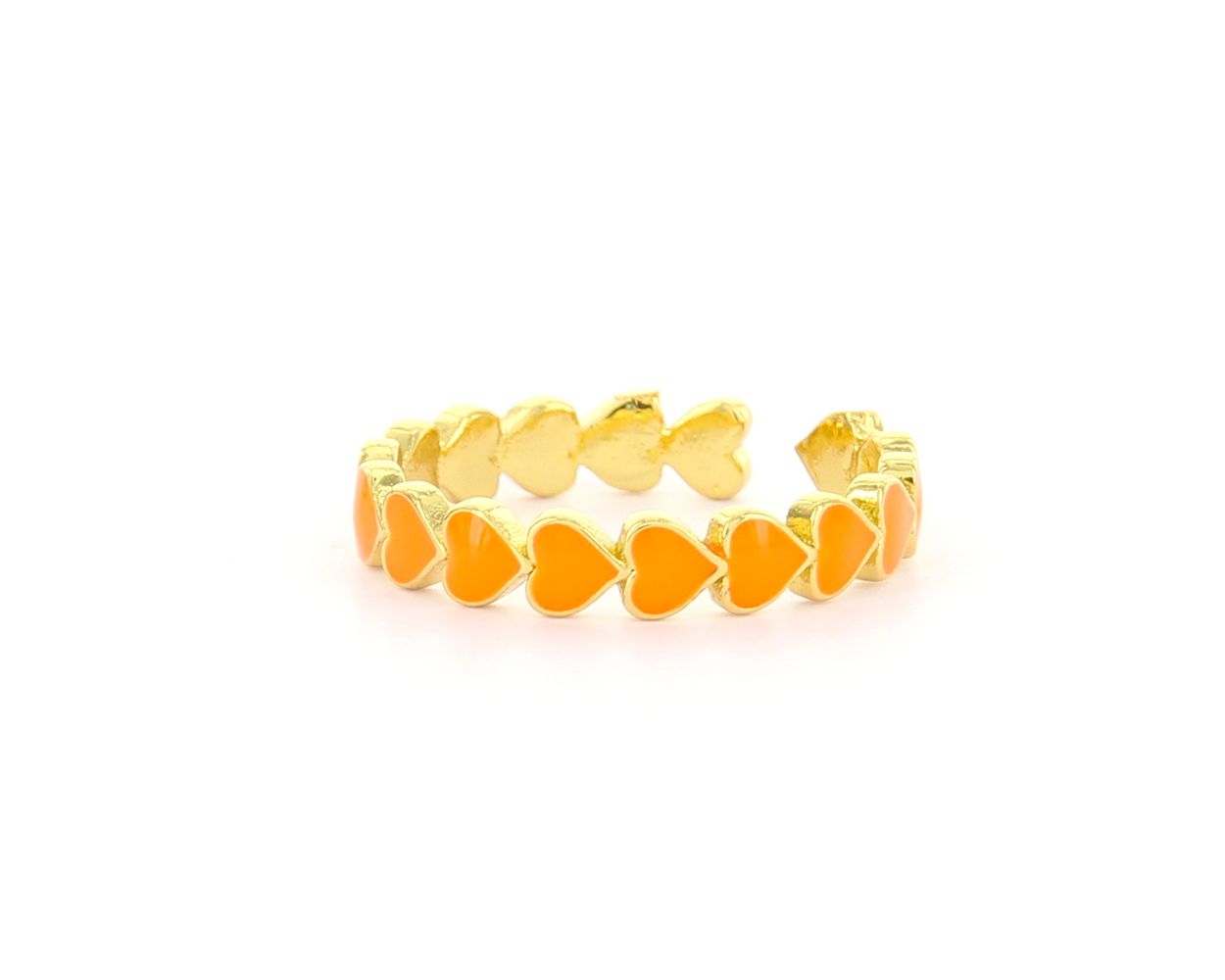 Biba ring All Hearts Orange - 7209