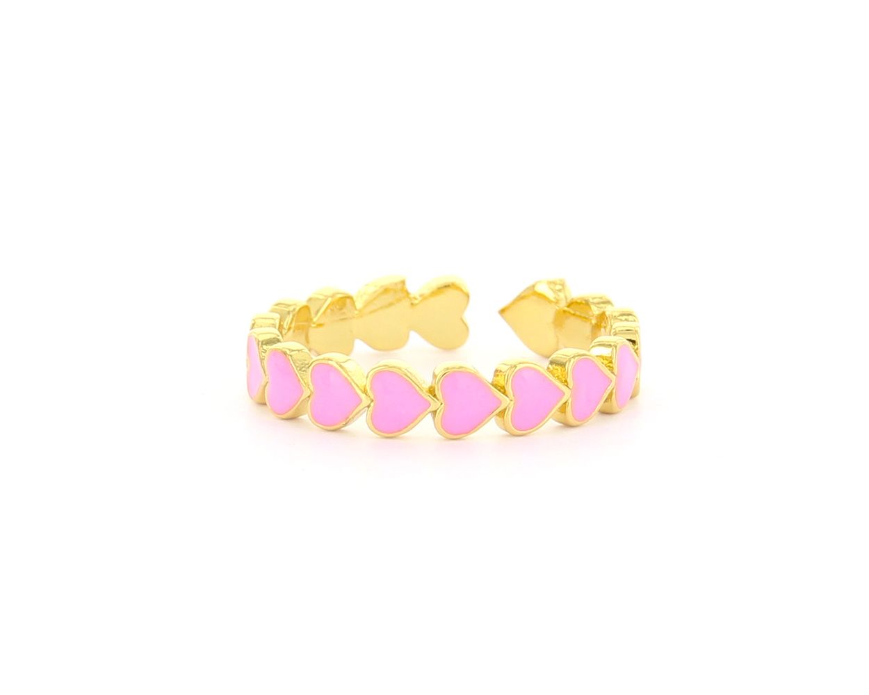 Biba ring All Hearts Pink - 7209