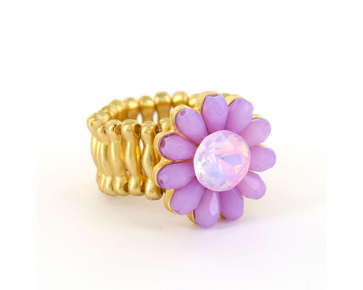 Biba ring Flowers Lilac - 7235
