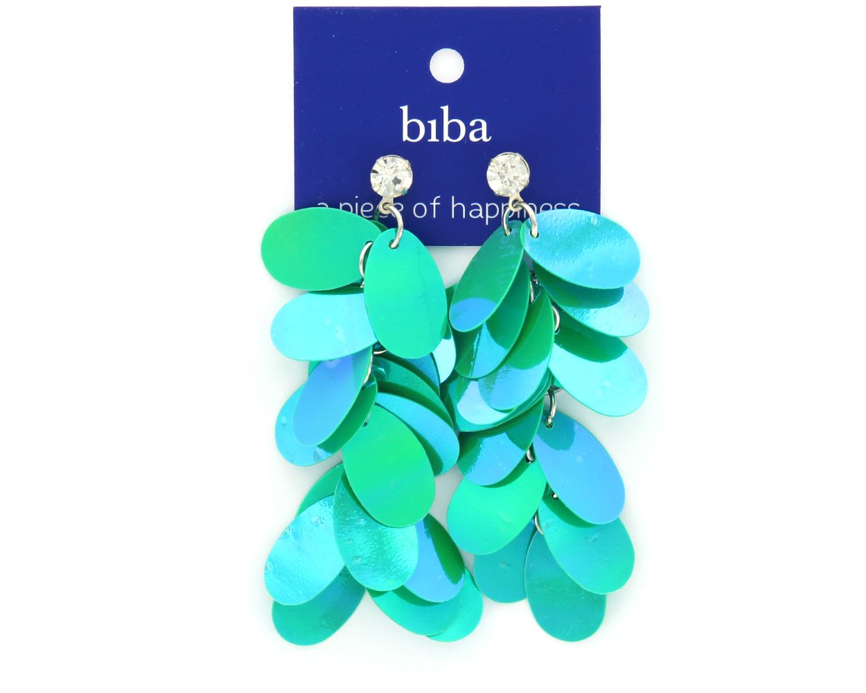 Biba oorbellen Leafs Green - 80887