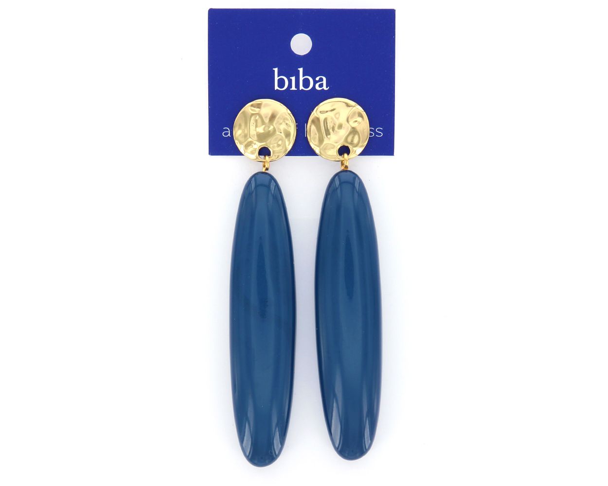 Biba oorbellen Favourites Dark Blue - 81519