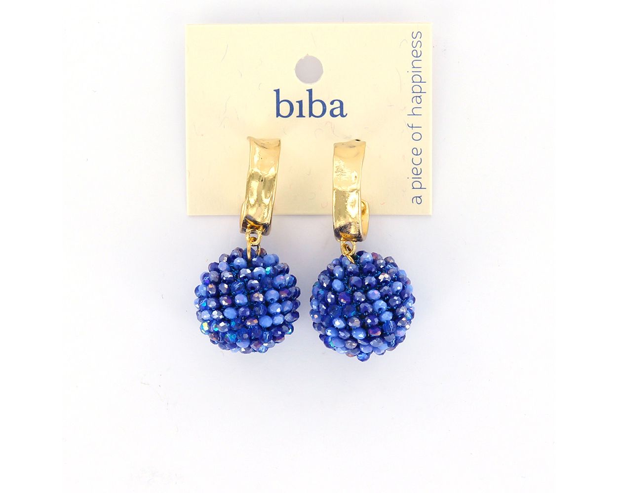 Biba oorbellen Enjoy Blue - 82902