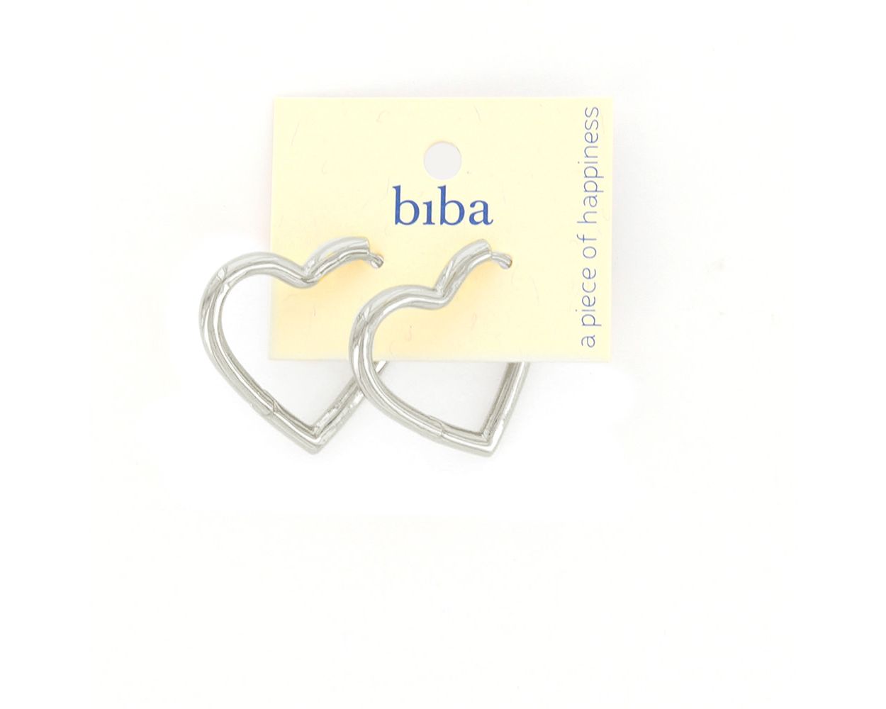 Biba oorbellen Simplicity Heart - 82952S