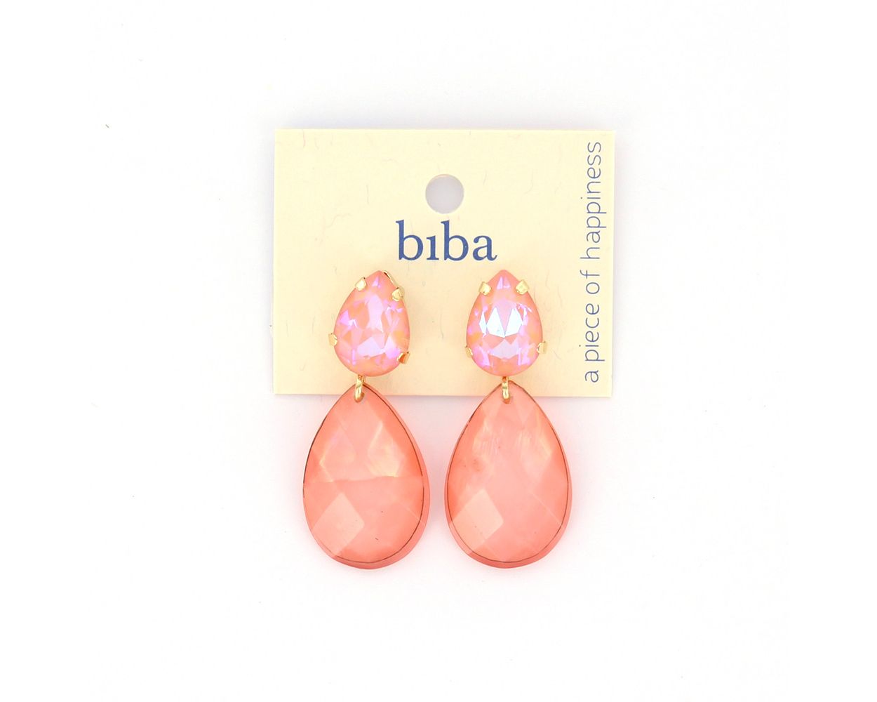 Biba oorbellen Hot Topics Pink - 83031