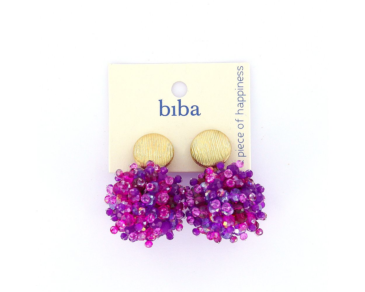 Biba oorbellen Enchantment Purple - 83234