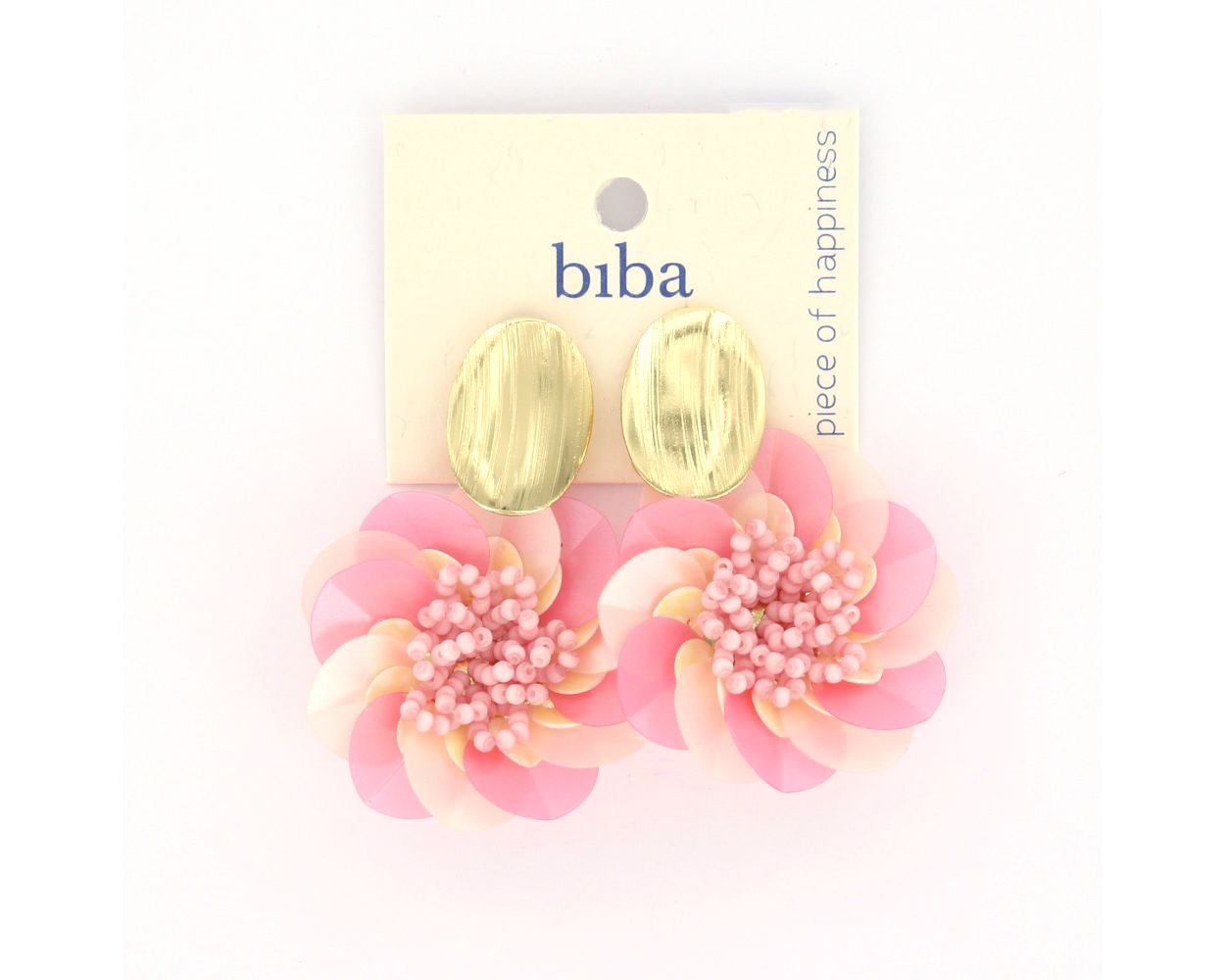 Biba oorbellen Flower Pink - 83361