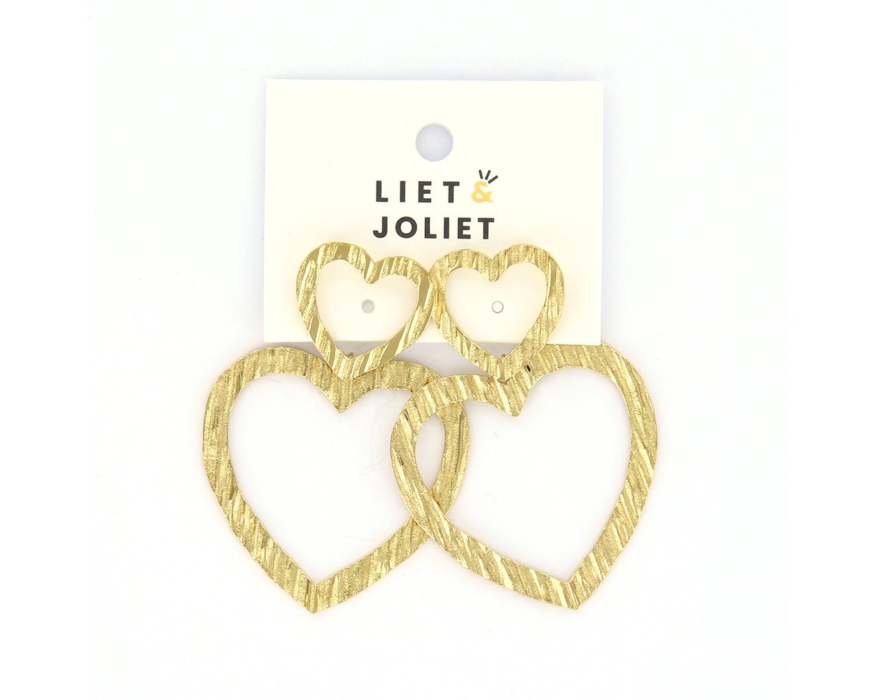 Liet & Joliet oorbellen Heart - J8110