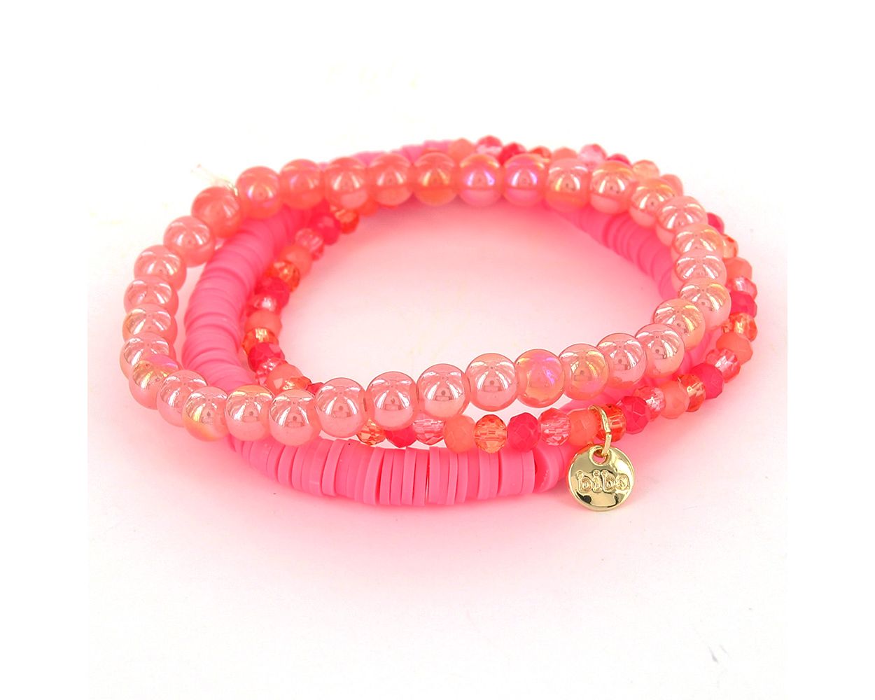 Biba Armbandenset Pink - 3-758